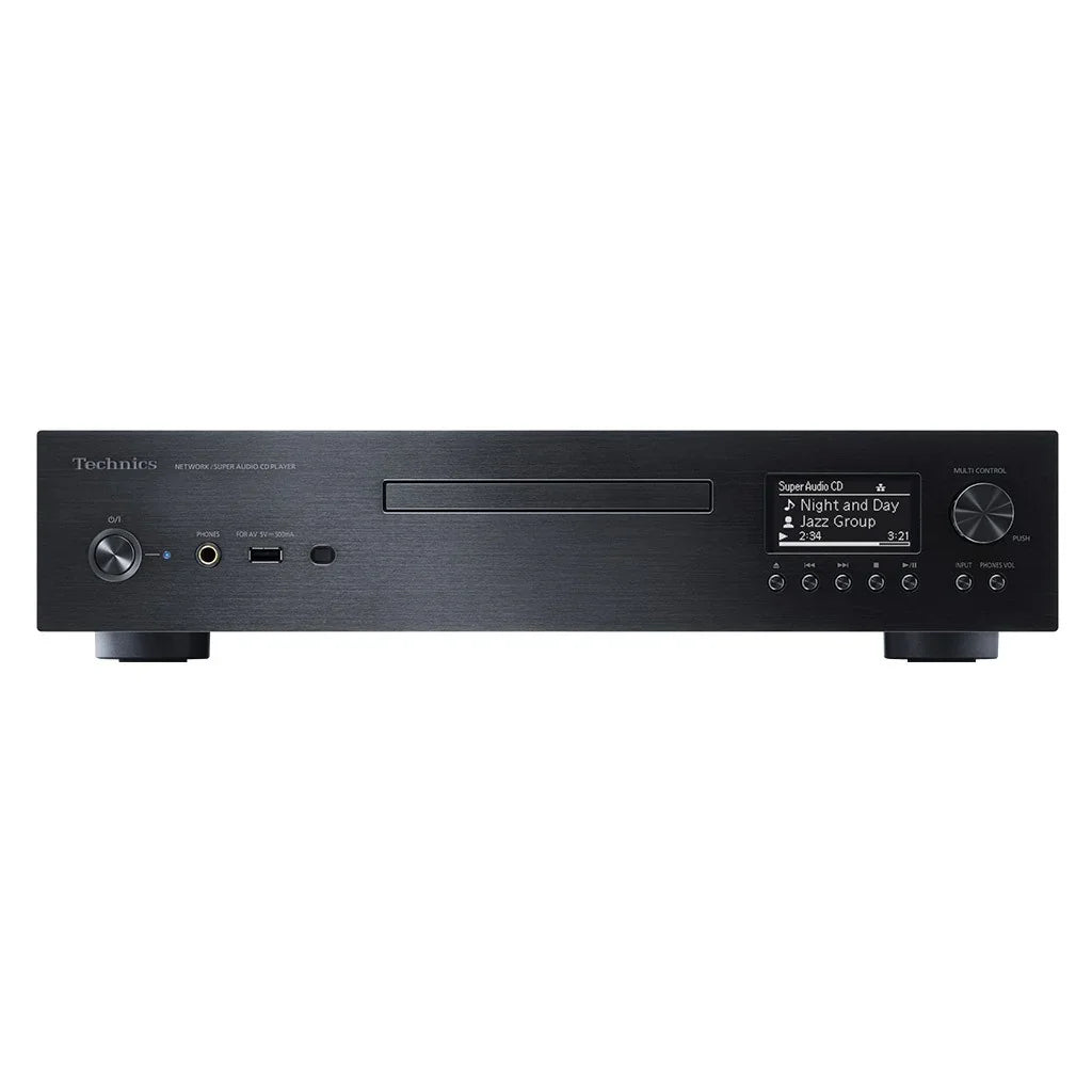 TECHNICS SL-G700M2 BLACK lettore multimediale con meccanica SACD/MQA-CD/CD, convertitore DAC, streamer di rete