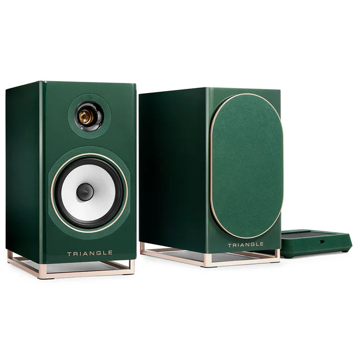 Triangle CAPELLA 2 Coppia diffusori attivi Wi-Fi made in France Nuovo HUB 2.1 Tecnologia WiSA