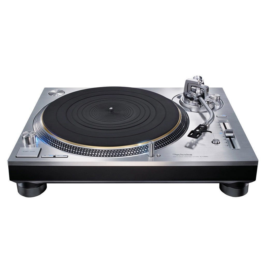 Technics SL-1200G SILVER giradischi manuale a telaio rigido e trazione diretta