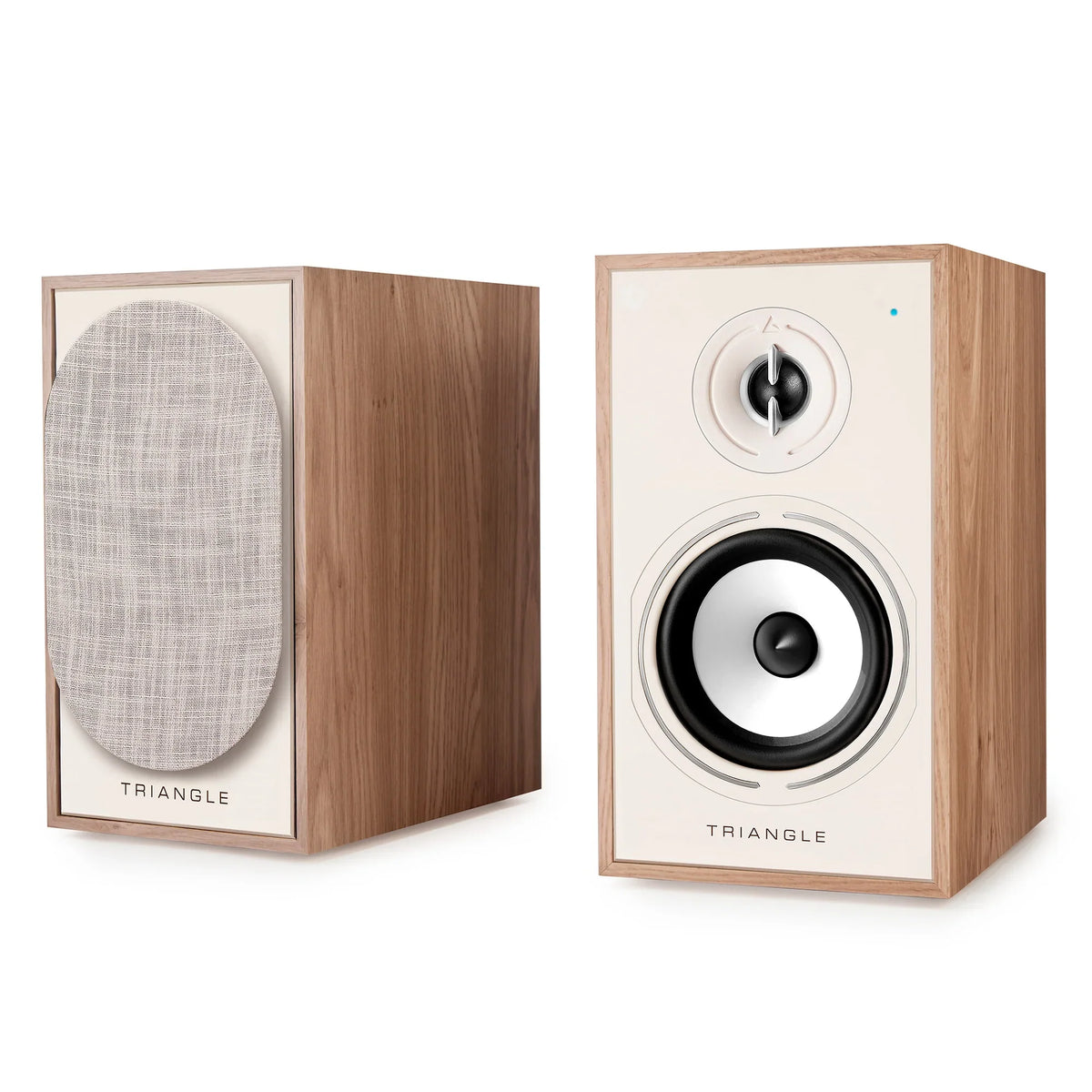Triangle BR02 CONNECT Coppia diffusori attivi bluetooth da stand 2 vie bass-reflex da 50W