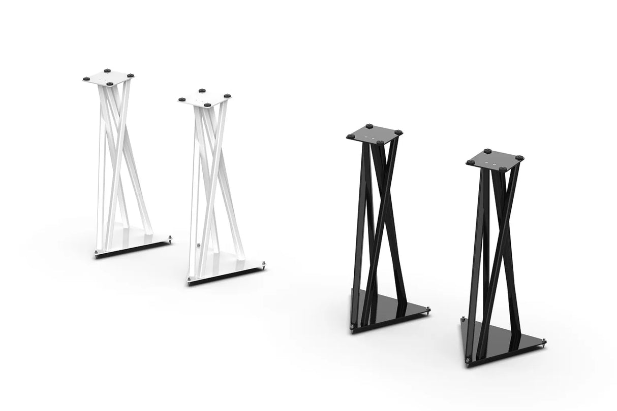 Pro-ject TRISTAND Stand in acciaio per diffusori. Struttura a steli incrociati. Altezza 70cm