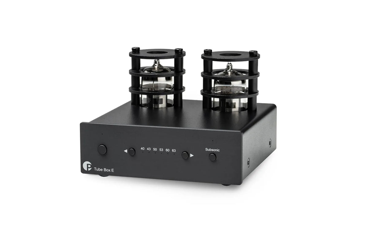 Pro-ject TUBE BOX E Stadio fono MM/MC a valvole, Circuitazione dual mono