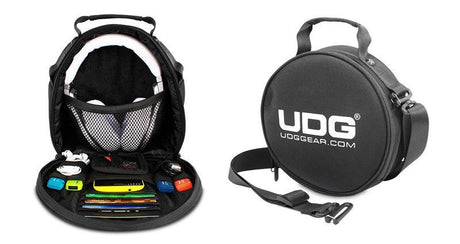UDG U9950BL ULTIMATE DIGI HEADPHONE BAG BLACK CUSTODIA PER CUFFIE E ACCESSORI NERA - TechSoundSystem.com