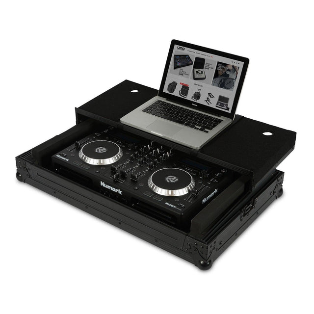 UDG ULTIMATE FLIGHT CASE MULTIFORMAT XXL FLIGHT CASE PROFESSIONALE + LAPTOP COLORE NERO - TechSoundSystem.com