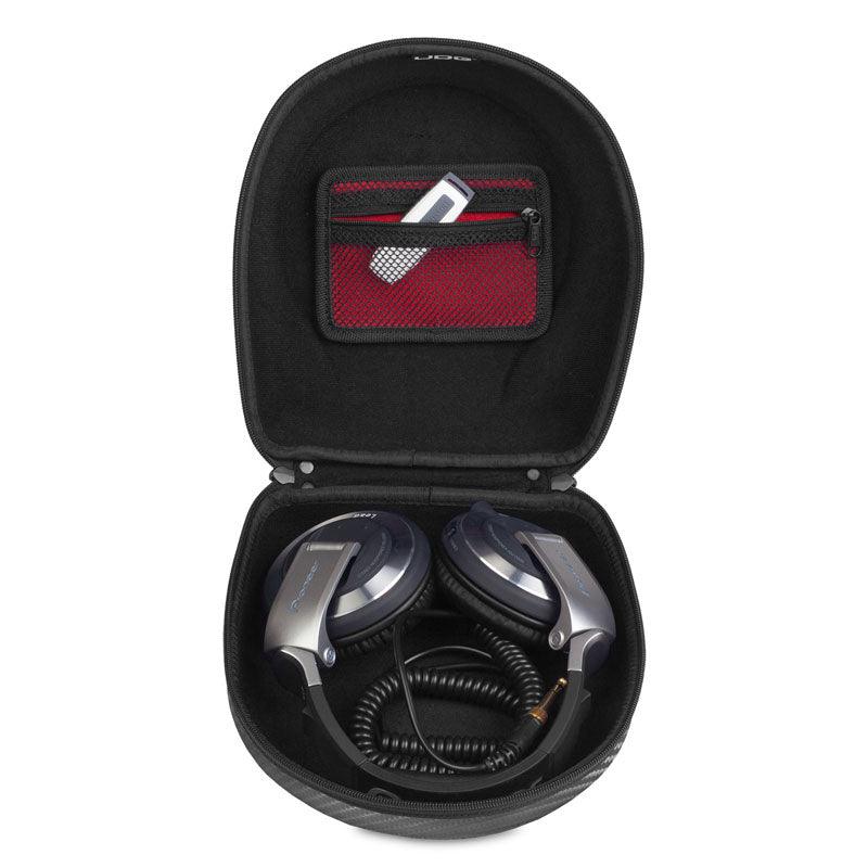UDG U8202SL CREATOR HEADPHONE CASE LARGE SILVER PU CUSTODIA RIGIDA CUFFIE ARGENTO - TechSoundSystem.com