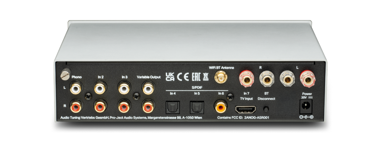 Pro-ject UNI BOX S3 Amplificatore integrato streaming tecnologia WiiM OS integrato