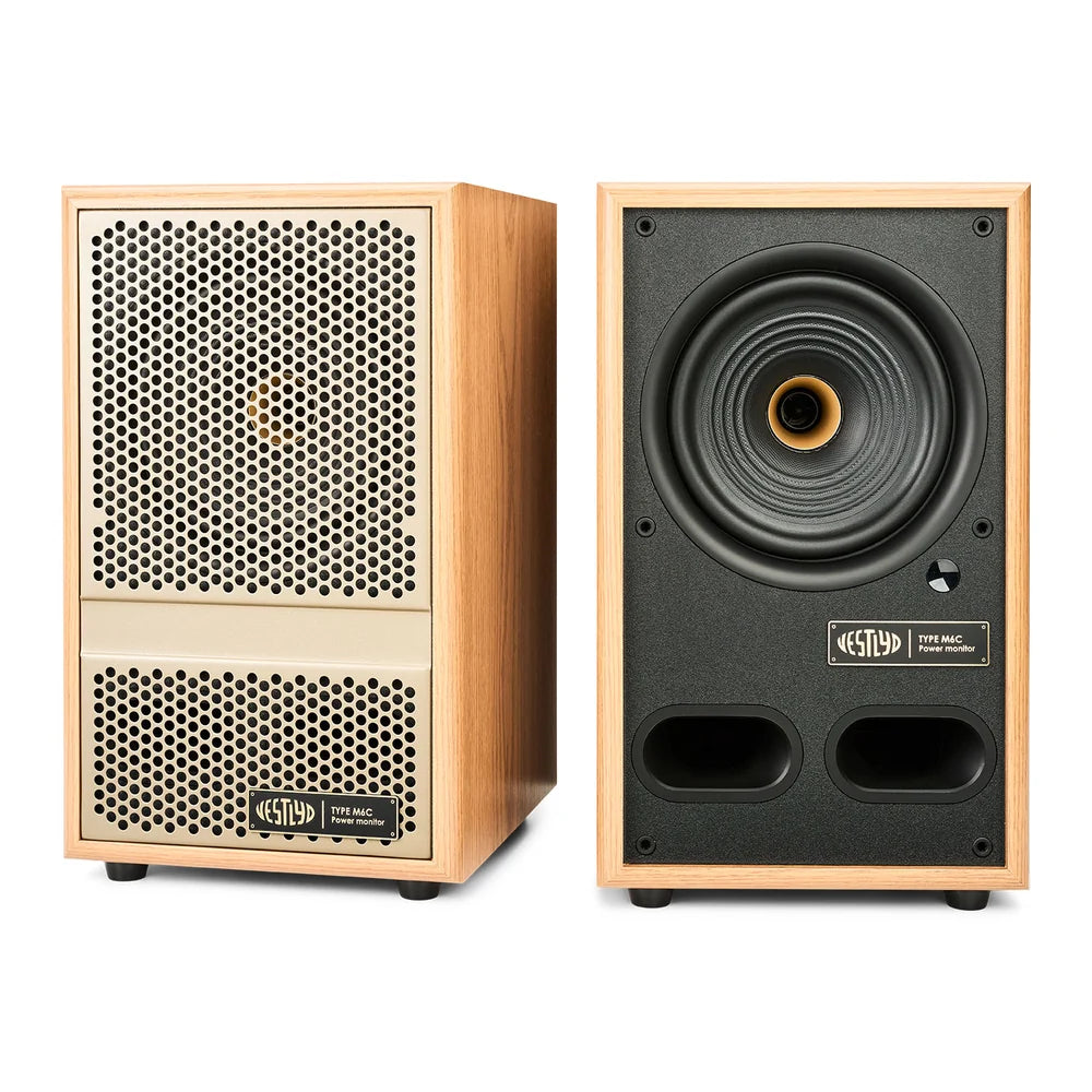 Vestlyd M6C Diffusori attivi da scaffale 2 vie coassiale da 6.5" da 4×75W e HDMI eARC