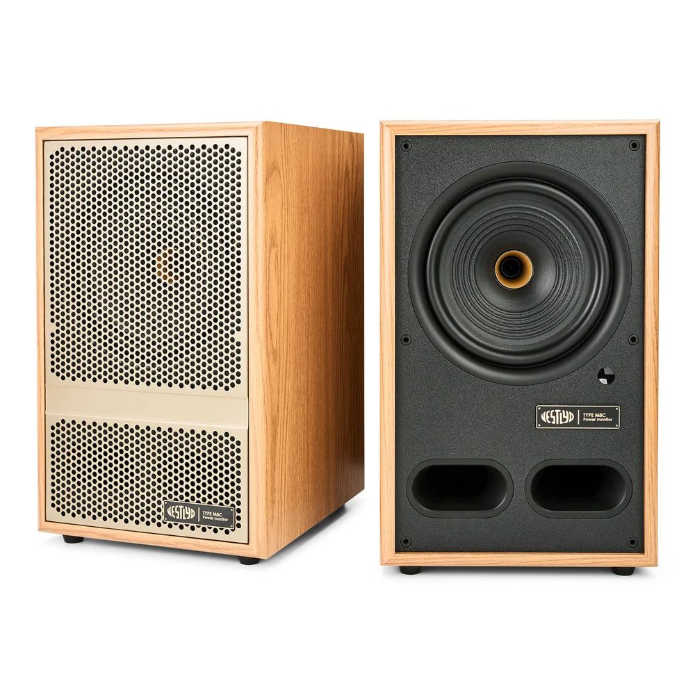Vestlyd M8C Diffusori attivi da scaffale 2 vie coassiale da 8" da 4×75W e HDMI eARC