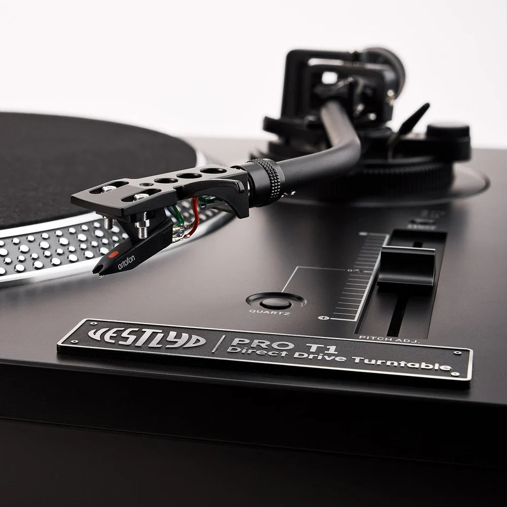 Vestlyd PRO T1 Giradischi Hi-fi testina Ortofon OM Pro S inclusa e pre phono integrato