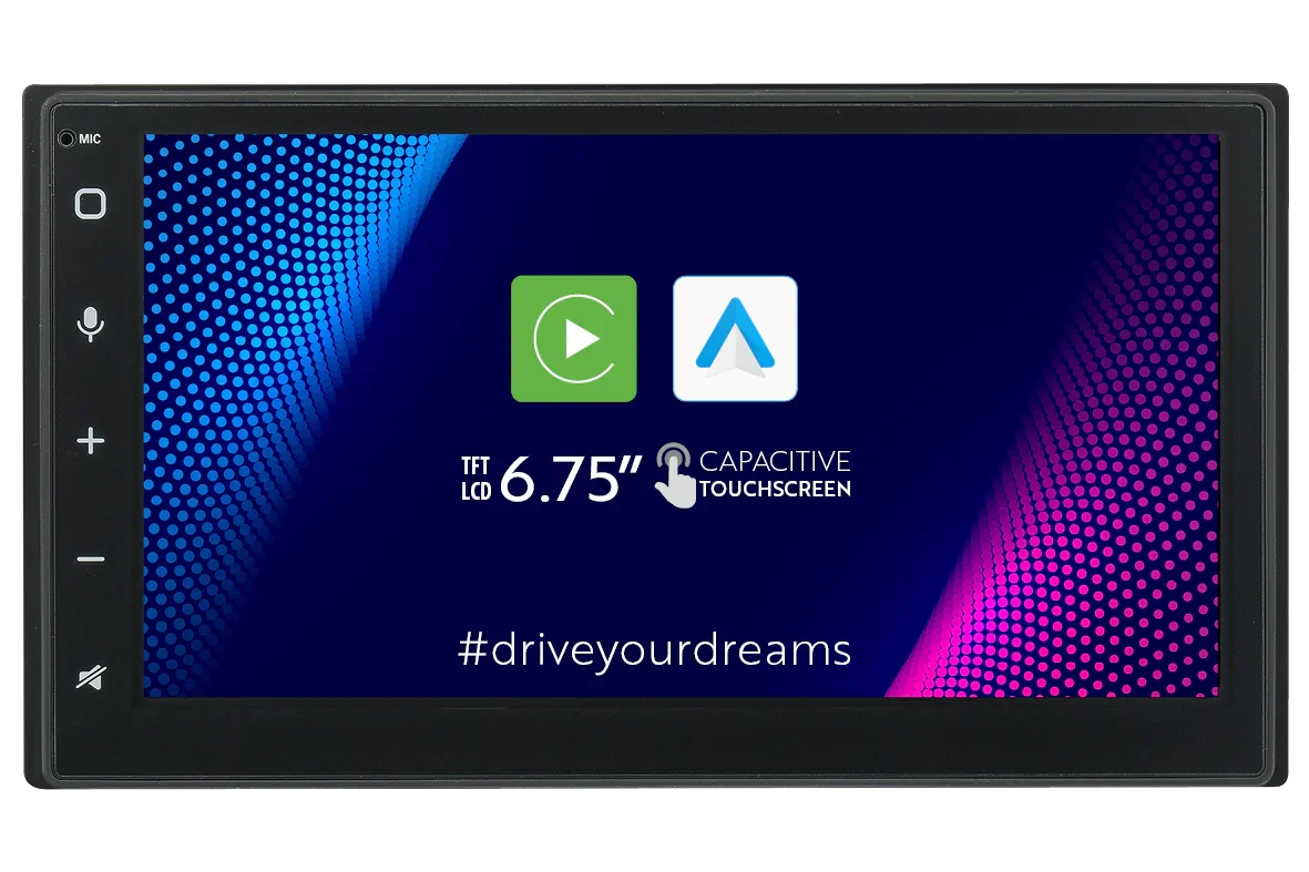 Phonocar VM012 autoradio 2 DIN Car Play, Androind Auto, 6.75" TFT/LCD, DAB+