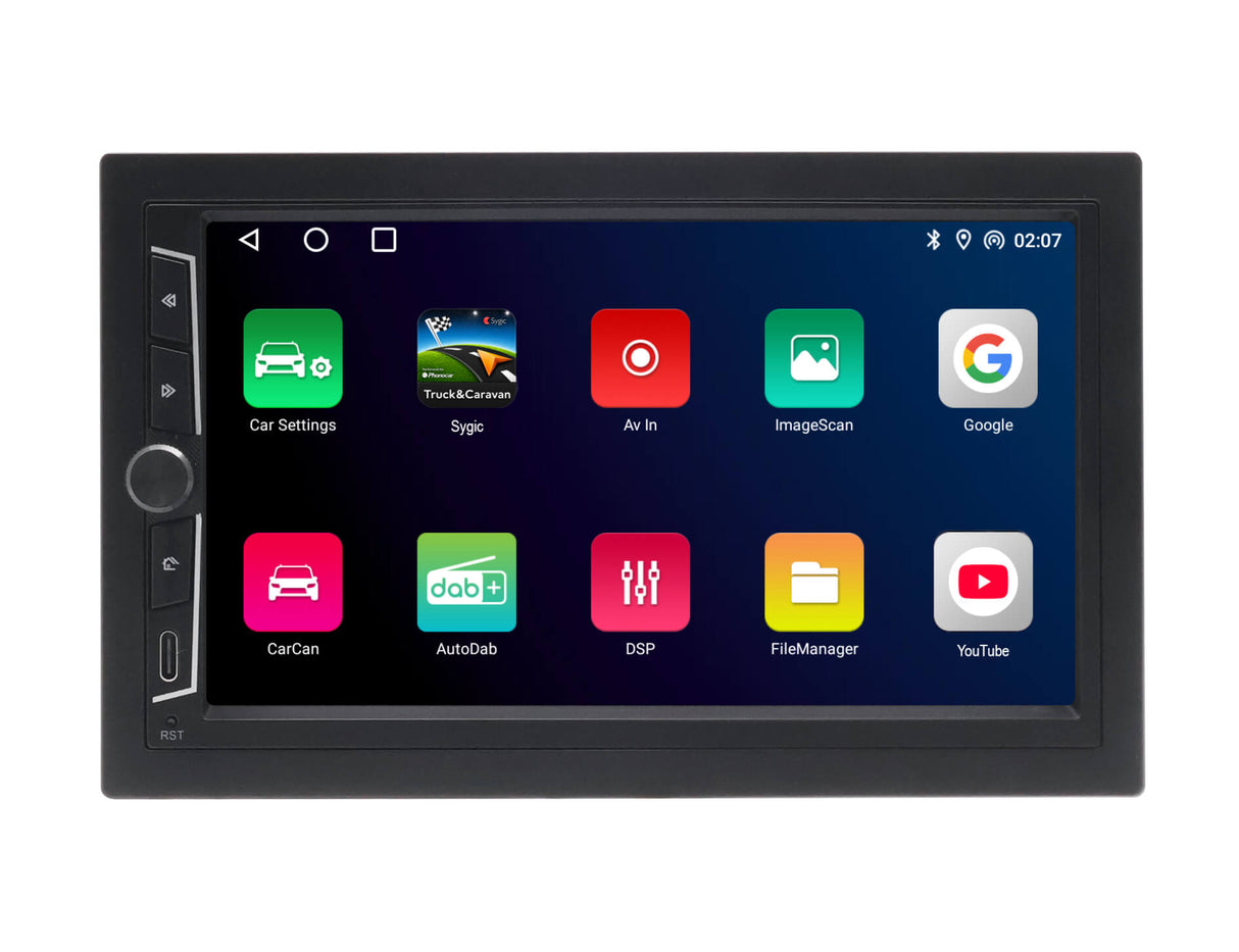 Phonocar VM018S Autoradio 2 DIN Android 12, Apple Car Play e Android Auto WIRELESS mappe SYGC