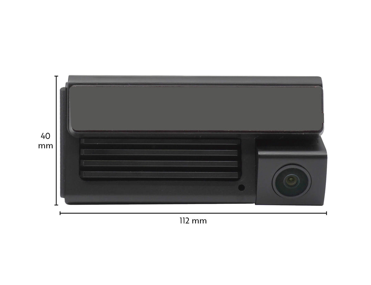 Phonocar VM444 Dashcam 3 canali 4K 4G/WI-FI/GPS/APP, due videocamere integrate + retrocamera da interno