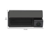 Phonocar VM444 Dashcam 3 canali 4K 4G/WI-FI/GPS/APP, due videocamere integrate + retrocamera da interno