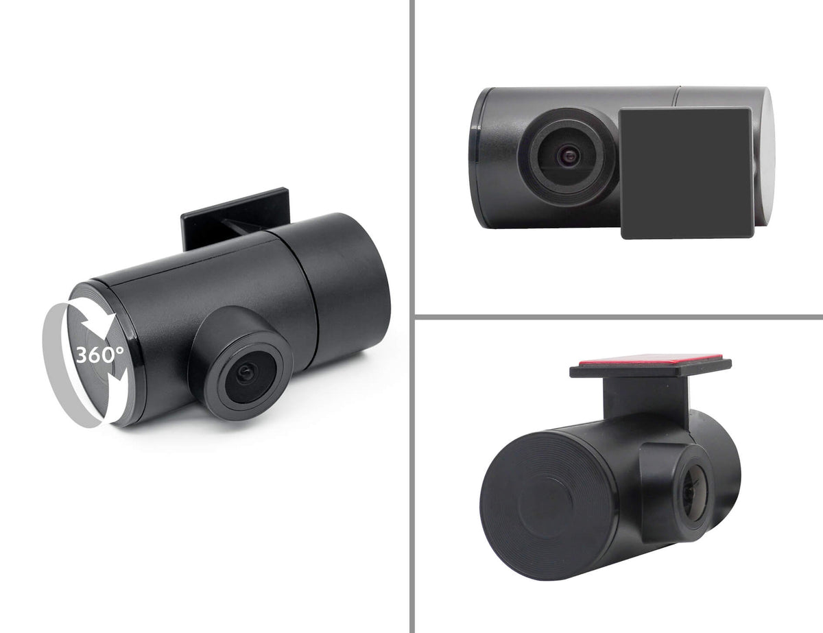 Phonocar VM444 Dashcam 3 canali 4K 4G/WI-FI/GPS/APP, due videocamere integrate + retrocamera da interno