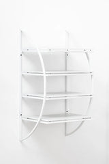 Pro-ject WMI RACK 5/4 Rack HiFi da parete a 4 ripiani. Struttura in acciaio con ripiani in legno regolabili