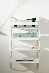 Pro-ject WMI RACK 5/4 Rack HiFi da parete a 4 ripiani. Struttura in acciaio con ripiani in legno regolabili