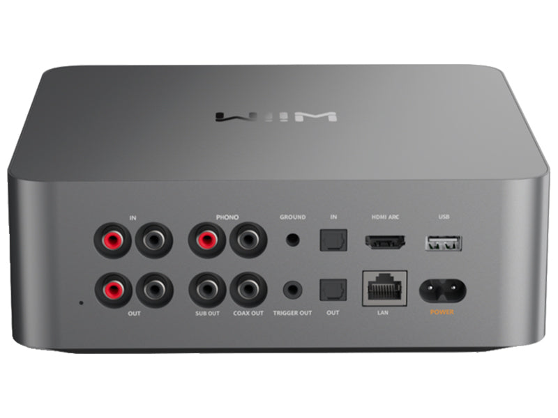 WiiM Ultra SPACE GREY Streamer di rete con DAC SABRE ES9038 Q2M premium a 32 bit/384 kHz e amplificatore per cuffie