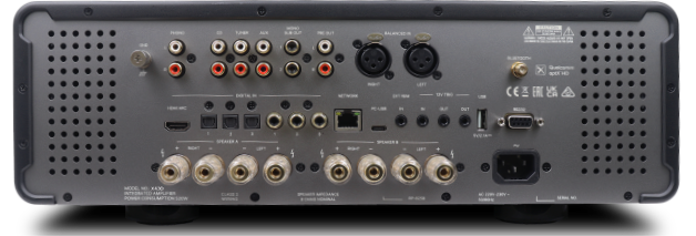 Rotel MICHI X430 Amplificatore integrato 340Wx3 con DAC ESS SABRE ES9039Q2M a 32 bit, HDMI ARC
