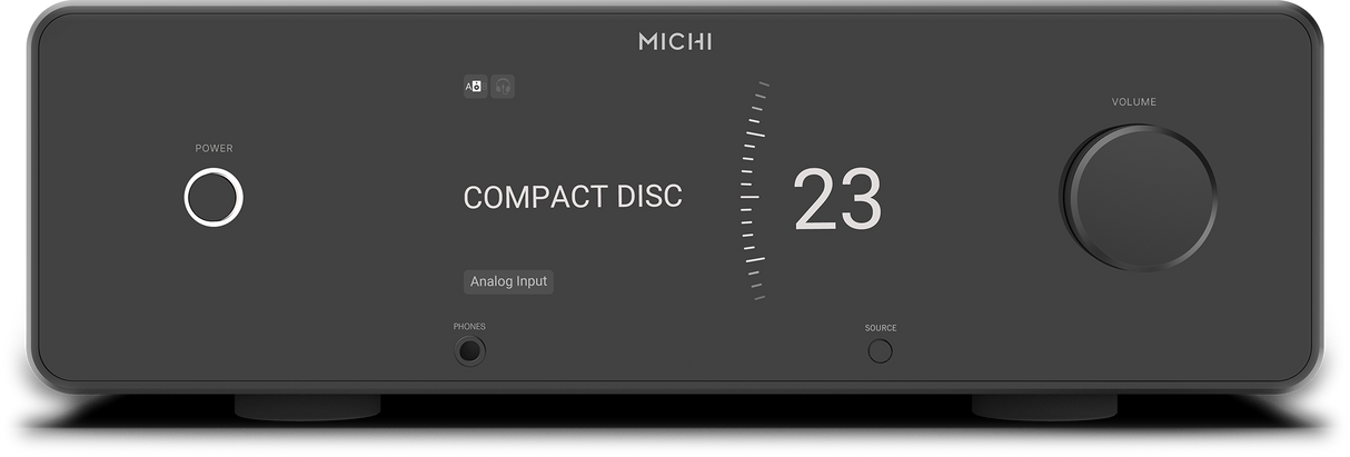 Rotel MICHI X430 Amplificatore integrato 340Wx3 con DAC ESS SABRE ES9039Q2M a 32 bit, HDMI ARC