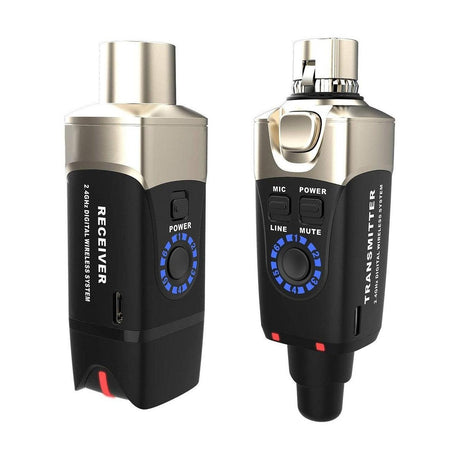 XVIVE U3 SISTEMA WIRELESS PER MICROFONO COMPOSTO DA TRASMETTITORE E RICEVITORE COMPATTI E PORTATILI - TechSoundSystem.com