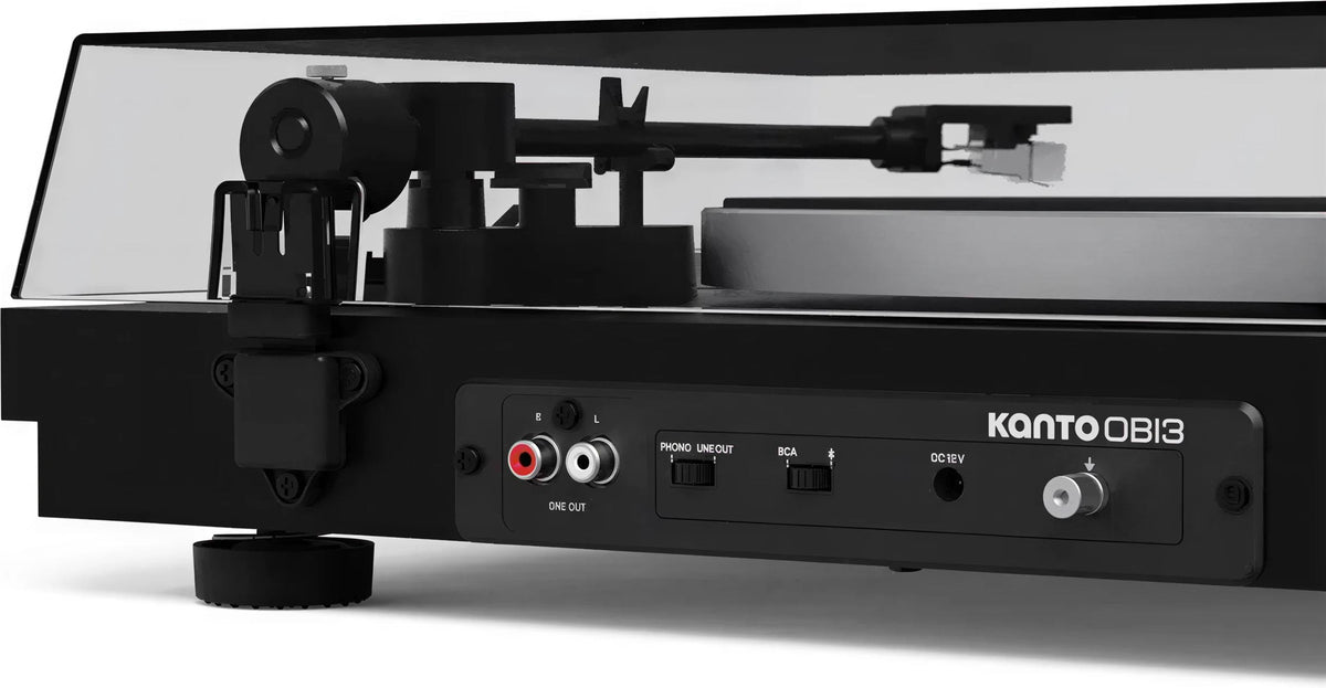 Kanto OBI3 (G2) Giradischi a cinghia, Testina Audio Technica AT3600L, Bluetooth 5.3. Start e auto Stop