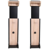 ZAOR MIZA STAND MKIII BLACK OAK COPPIA DI SUPPORTI DA TERRA PER MONITOR DA STUDIO - TechSoundSystem.com