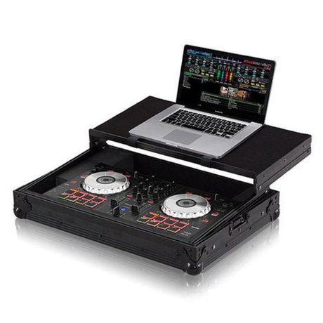 ZOMO DDJ-SB NSE + LAPTOP FLIGHT CASE PER PIONEER DDJ-SB NIGHT STYLE EDITION COLORE NERO + LAPTOP PC - TechSoundSystem.com
