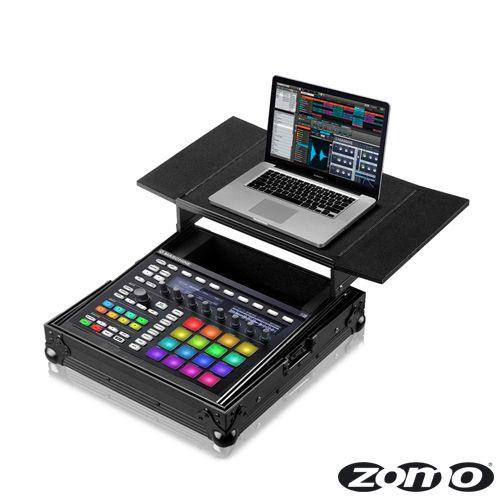 ZOMO MASCHINE PLUS NSE FLIGHTCASE PER NATIVE INSTRUMENTS MASCHINE + LAPTOP PC COLORE NERO - TechSoundSystem.com