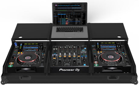 ZOMO SET2900 MK2 PLUS NSE FLIGHTCASE PROFESSIONALE PER DJ PER 2 CDJ2000 + 1 DJM900 + LAPTOP PER PC - TechSoundSystem.com
