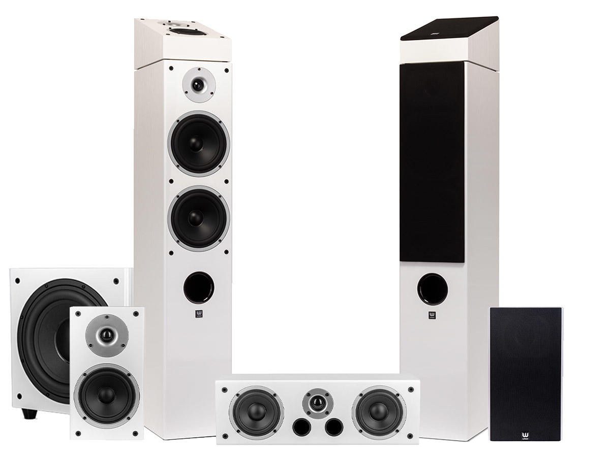 Wilson RAPTOR 7/1/X/VOCAL/SUB-10 kit completo 5.1.2 Home Cinema