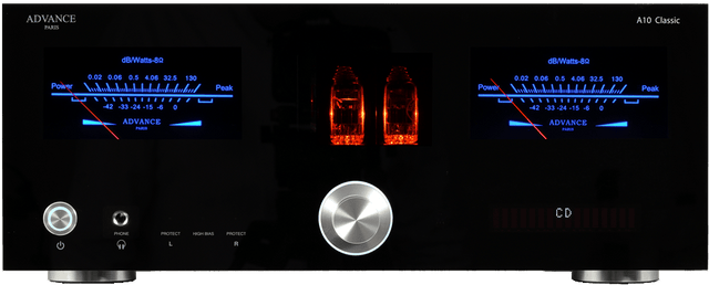 Advance Paris A10 CLASSIC Amplificatore integrato, PRE valvolare ECC81/12AT7 - TechSoundSystem.com