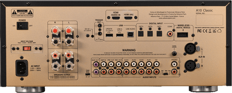 Advance Paris A10 CLASSIC Amplificatore integrato, PRE valvolare ECC81/12AT7 - TechSoundSystem.com