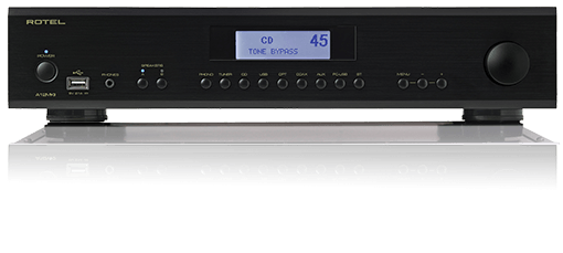 Rotel A-12 MKII Amplificatore integrato 2 canali 60W, DAC 32 bit, PC-USB, Bluetooth AptX - TechSoundSystem.com
