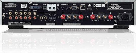 ROTEL A-14 SILVER Amplificatore integrato da 80+80W RMS su 8 ohm, Bluetooth, Phono MM, USB - TechSoundSystem.com