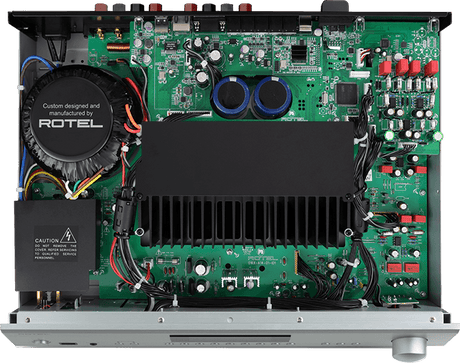 Rotel A-14 MKII NERO + WIIM PRO PLUS OMAGGIO! amplificatore integrato stereo 2 canali 80 Watt, PC-USB con MQA, aptX(TM) - TechSoundSystem.com