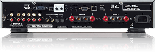 Rotel A-14 MKII NERO amplificatore integrato 2 canali 80W, PC-USB con MQA, Bluetooth AptX - TechSoundSystem.com