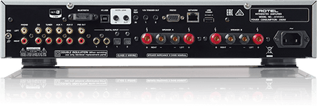Rotel A-14 MKII NERO amplificatore integrato 2 canali 80W, PC-USB con MQA, Bluetooth AptX - TechSoundSystem.com
