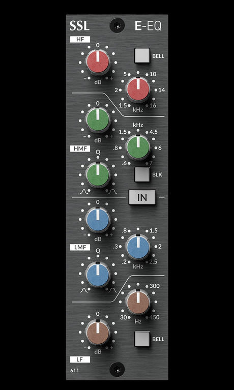 SOLID STATE LOGIC 500-SERIES E EQ MODULE - TechSoundSystem.com