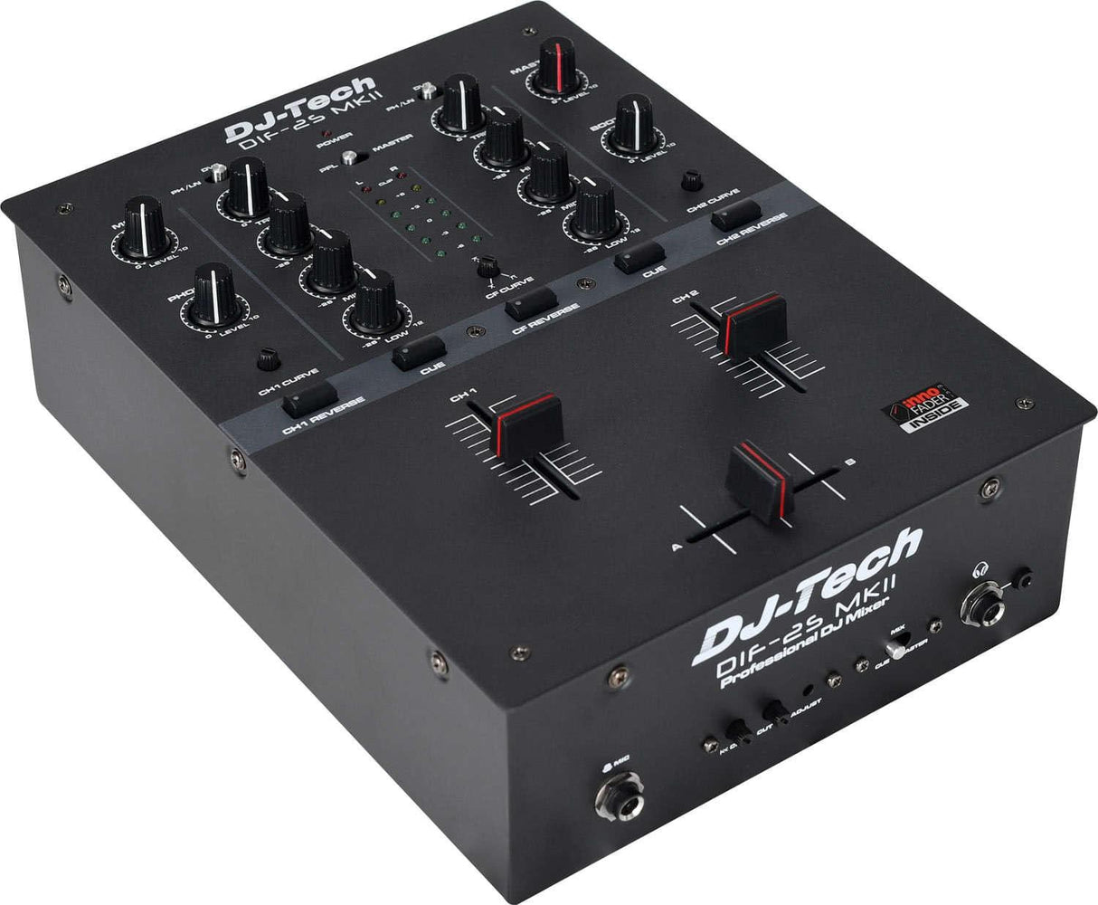 DJ TECH DIF 2S MKII SCRATCH MIXER 2 CANALI - TechSoundSystem.com
