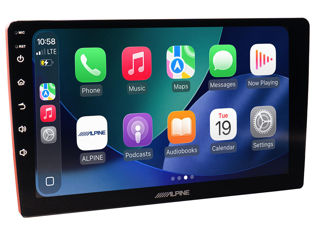 Alpine INE-AW409S Autoradio multimediale Android universale HI-RES, Alpine OS da 9 pollici (4+64G)