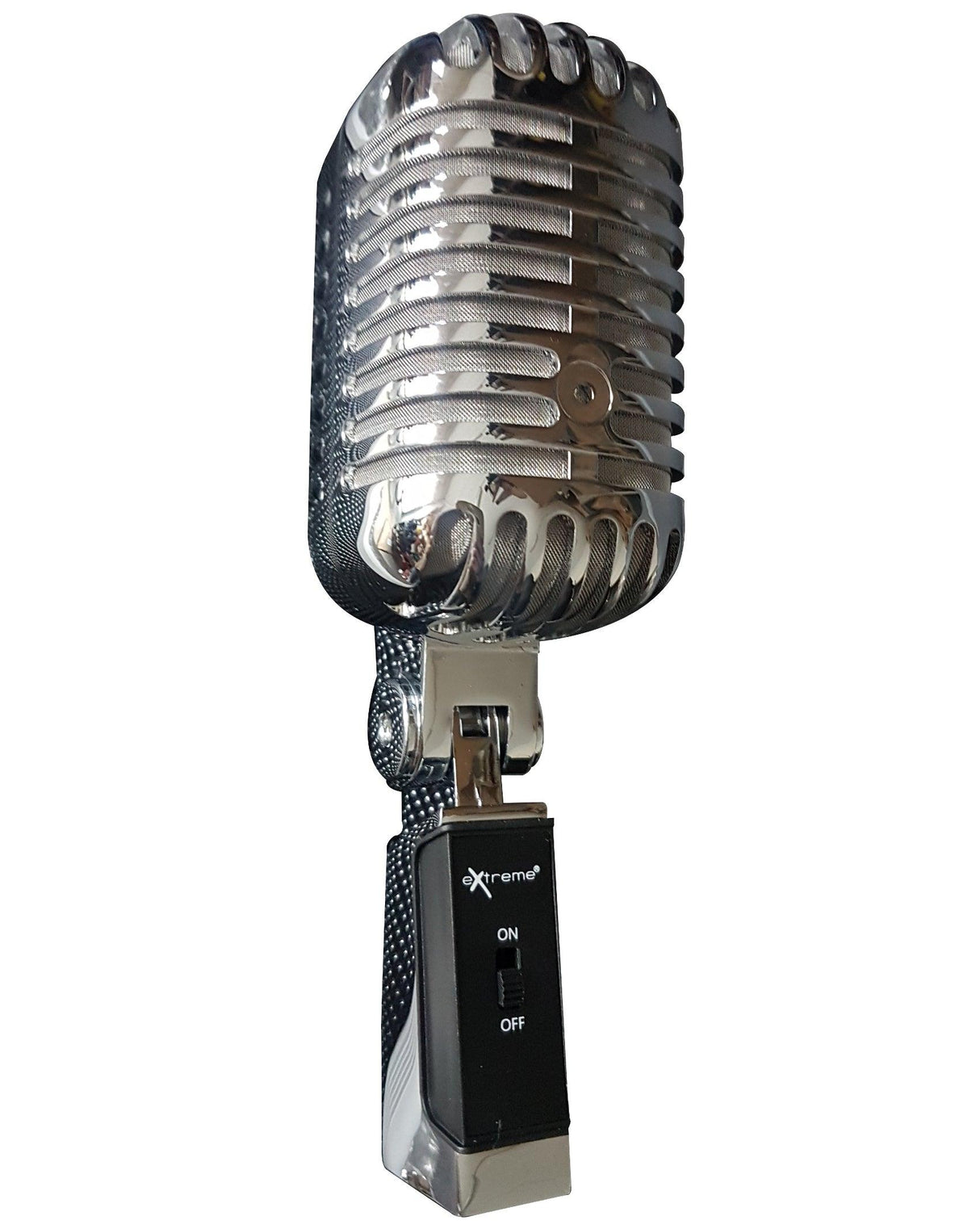 EXTREME DM55X MICROFONO RETRO VINTAGE ANNI 50 60 CLASSICO TIPO ELVIS SHURE SUPER 55 SH II CUSTODIA RIGIDA IN BUNDLE - TechSoundSystem.com