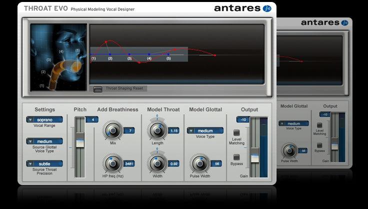 ANTARES THROAT EVO PLUGIN ( DOWNLOAD ) - TechSoundSystem.com