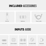 Argon Audio SA1 MK2 amplificatore stereo integrato classe D 2 × 100W 4 ohm con Bluetooth aptX HD e HDMI ARC