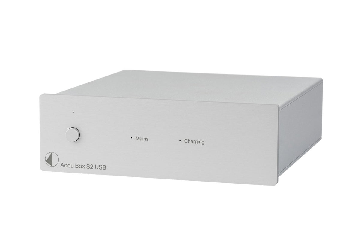 Pro-ject Accu Box S2 USB SILVER Stadio di alimentazione lineare a batteria di livello Audiophile