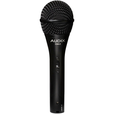 AUDIX OM2S MICROFONO DINAMICO PER VOCE CON SWITCH - TechSoundSystem.com