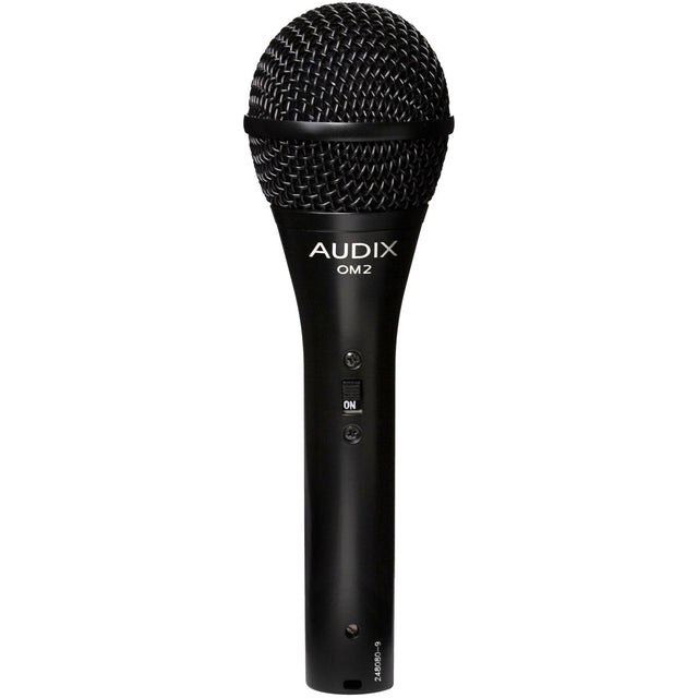 AUDIX OM2S MICROFONO DINAMICO PER VOCE CON SWITCH - TechSoundSystem.com
