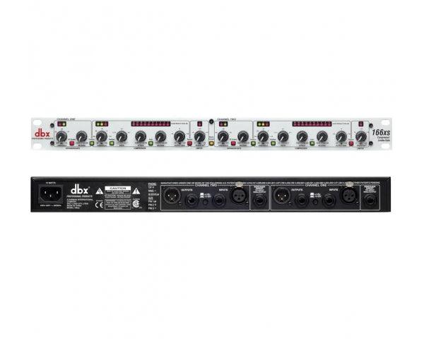 DBX 166XS COMPRESSORE 2 CANALI EXPANDER GATE LIMITER - TechSoundSystem.com