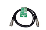 KARMA CA 8261 Cavo audio XLR maschio / XLR femmina 1,5mt - TechSoundSystem.com