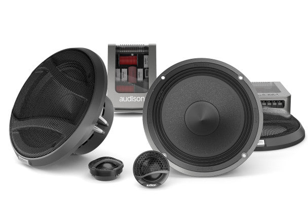 AUDISON VOCE AV K6 KIT 2 vie AV 1.1+AV 6.5+AV CX 2W MB + GRIGLIE