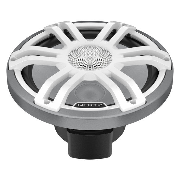 Hertz HMX 8.8 S-LD-SW.2 Speaker coassiale marino 4 ohm da 8,8" con LED RGB (bianco)